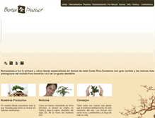 Tablet Screenshot of bonsaiplaza.cr